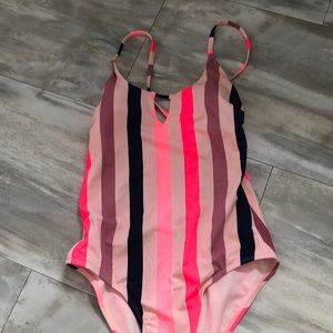 ⚡️SALE Blush Striped Bathing Suit / Target